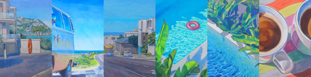 Shane Wyeth Paintings oils on canvas artwork for sale banner of paintings